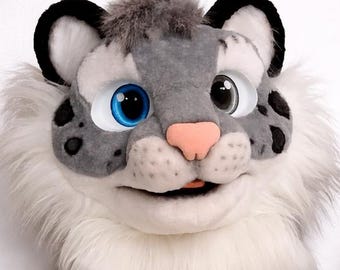 Tiger Fursuit Head, Paws & Tail Commission - Sewn, Comfortable, Glasses Adaptation