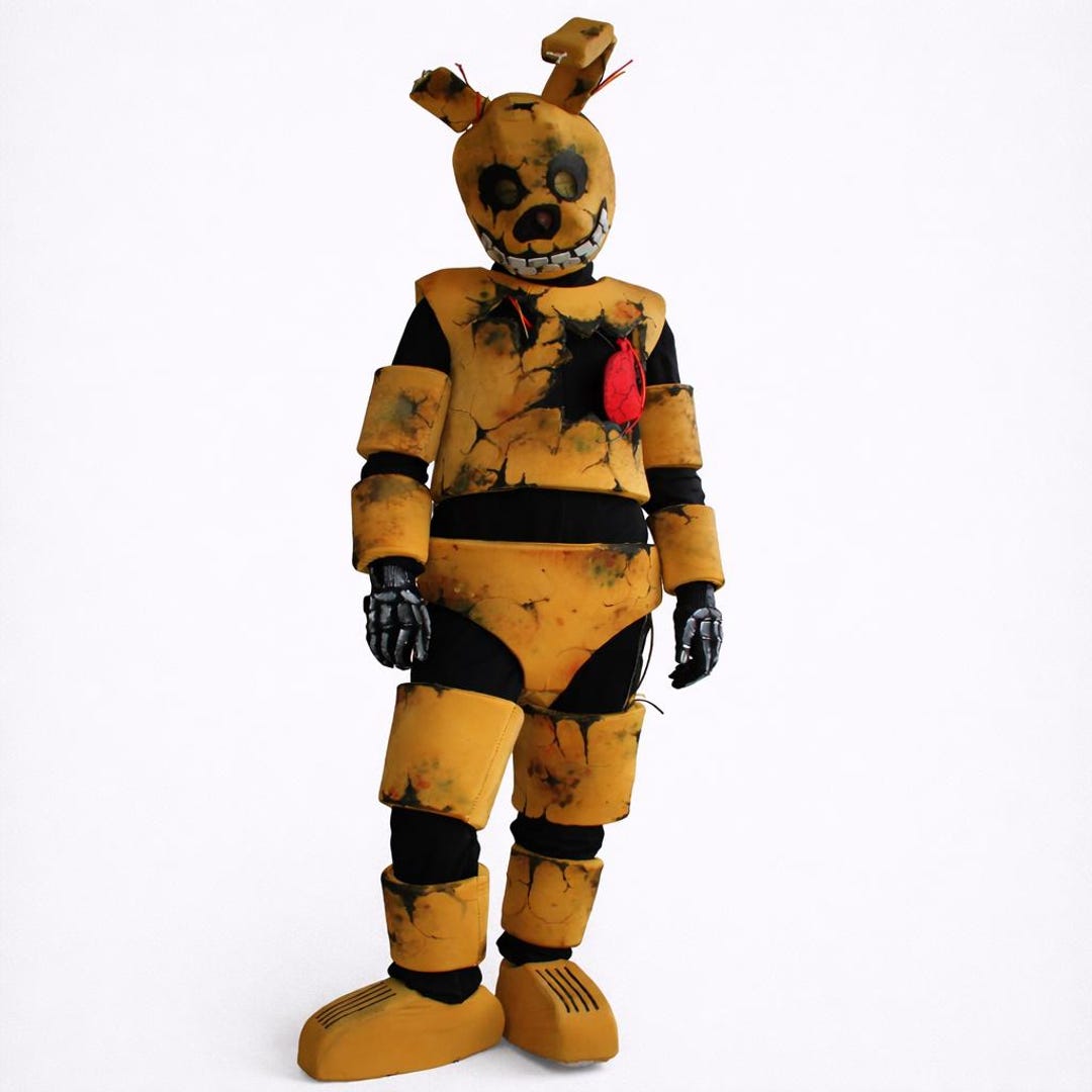 Springtrap For Costume FNAF Springtrap Cosplay Costume - Five Nights at Freddys Animatronic ...