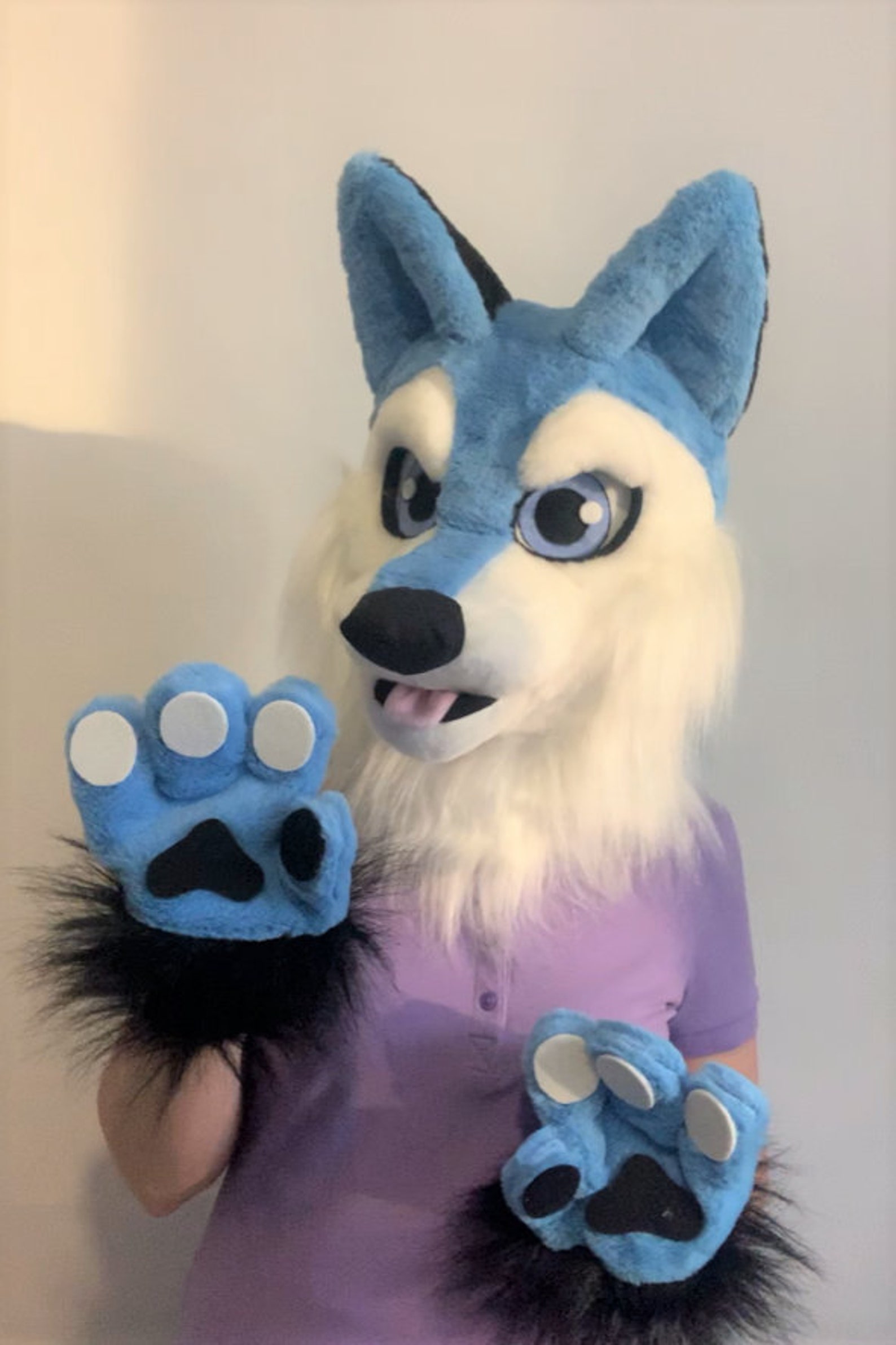 Husky fursuit fursuit head cheap fursuit partial premade | Etsy