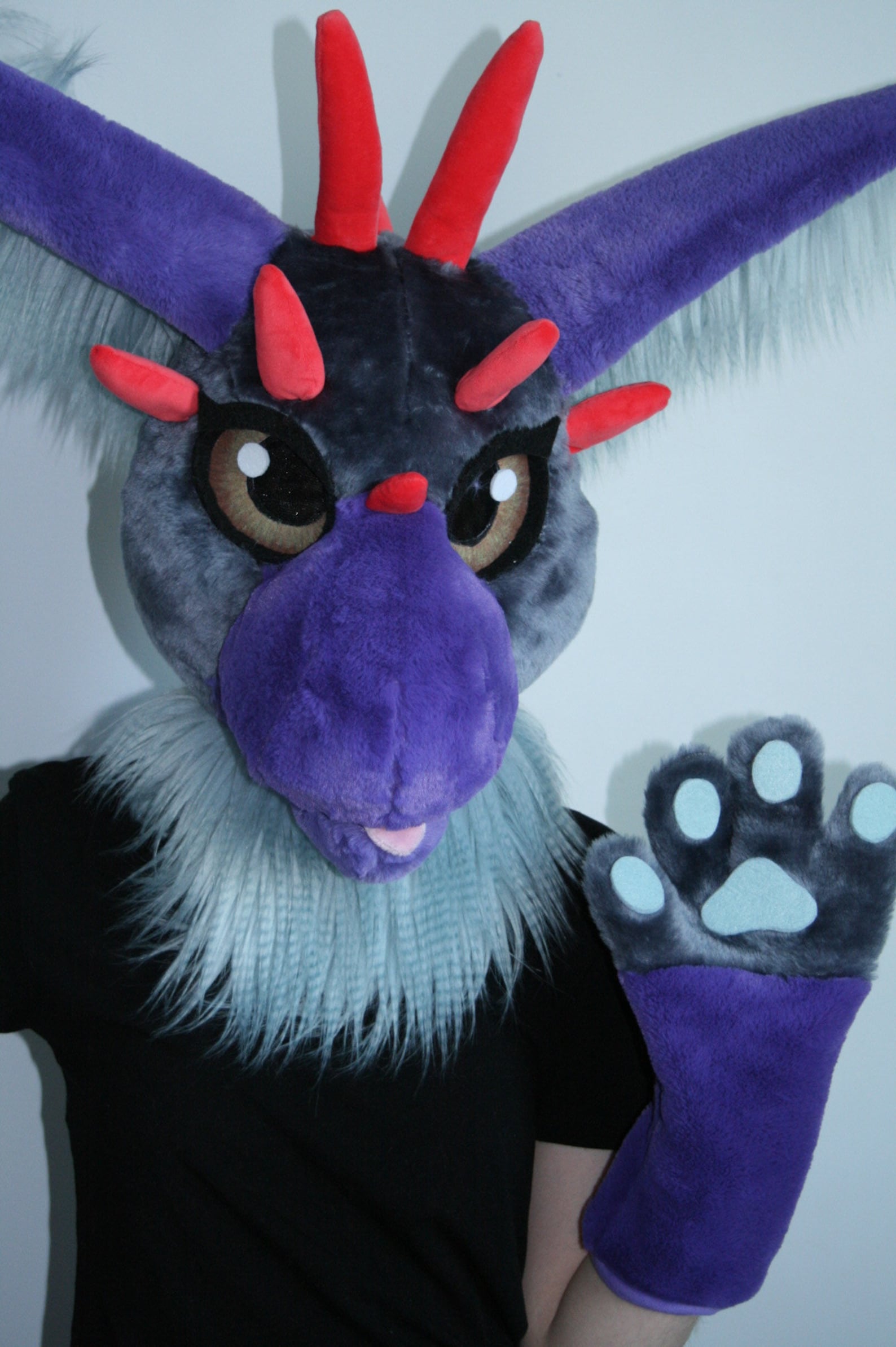 Dragon fursuit for sale dragon fursuit dragon furry premade Etsy
