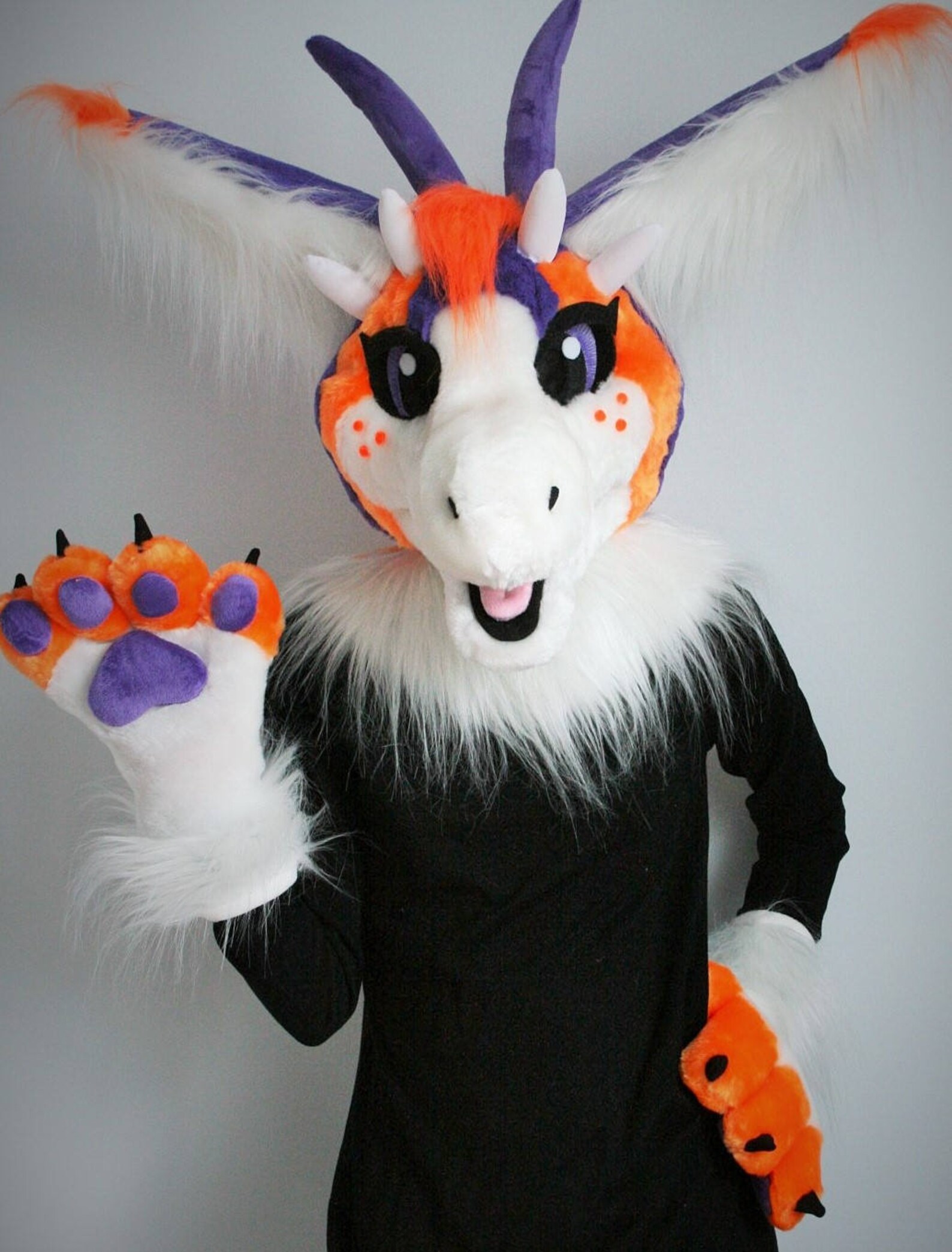 Dutch Angel Dragon fursuit partial for sale DAD fursuit head | Etsy