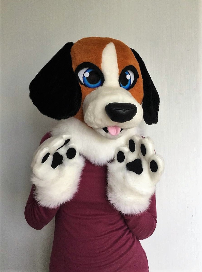 Fursuit dog fursuit kids for girls fursuit head cheap Etsy