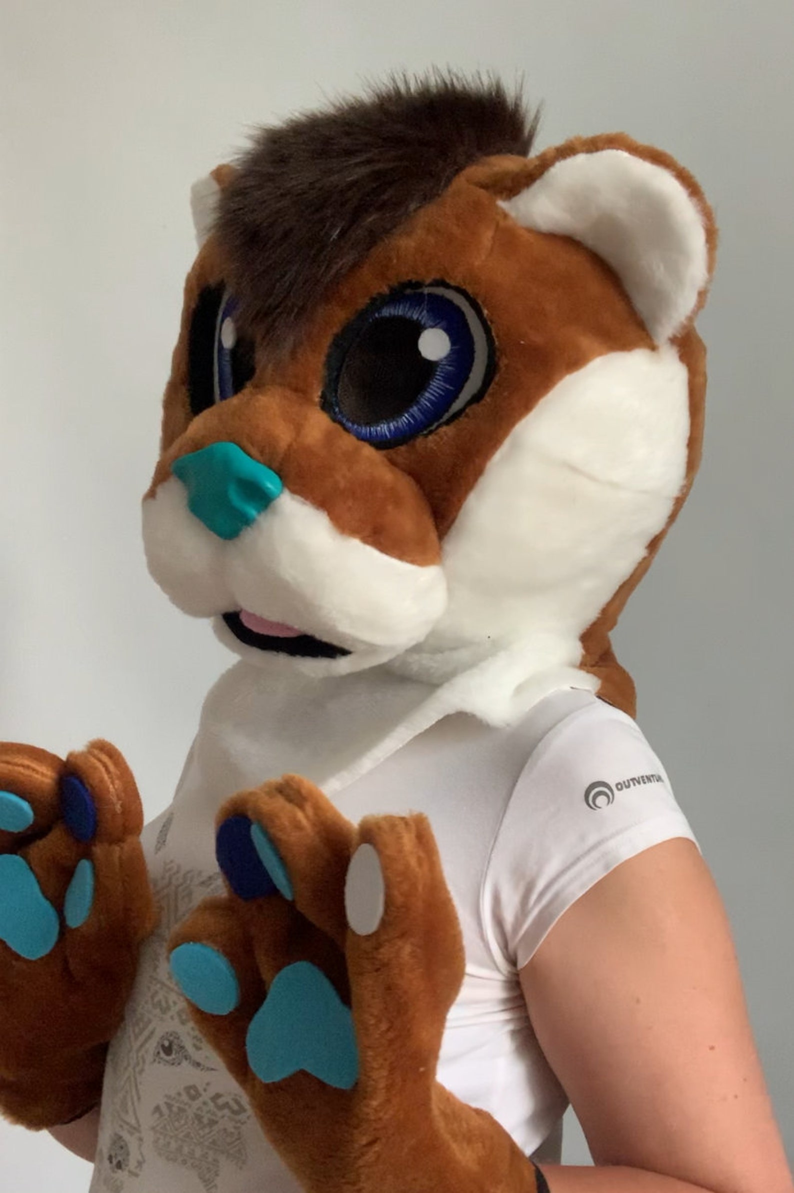 Otter fursuit head otter fursuit premade fursuit otter | Etsy