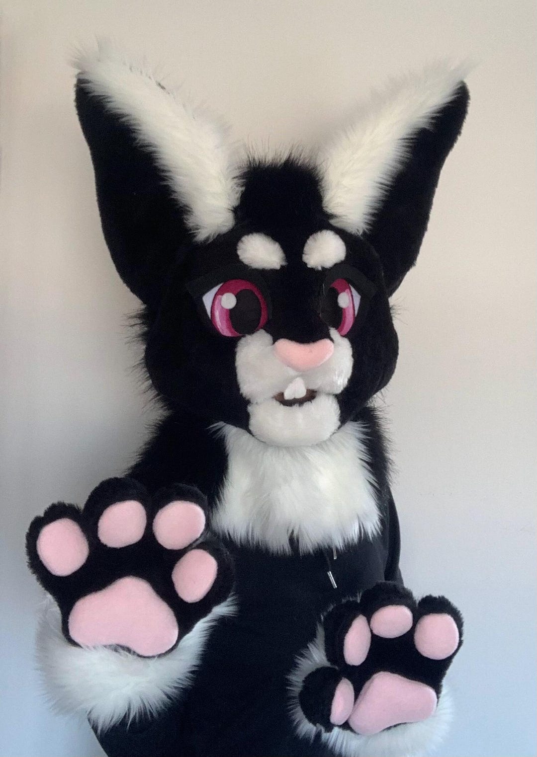 Custom Rabbit Fursuit Head, Paws & Tail, Size M/L - Etsy