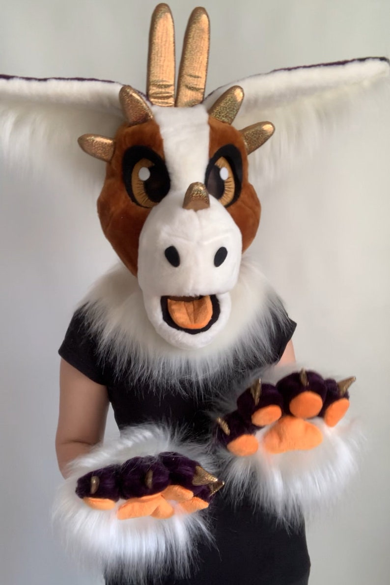 Dutch Angel Dragon Fursuit Template