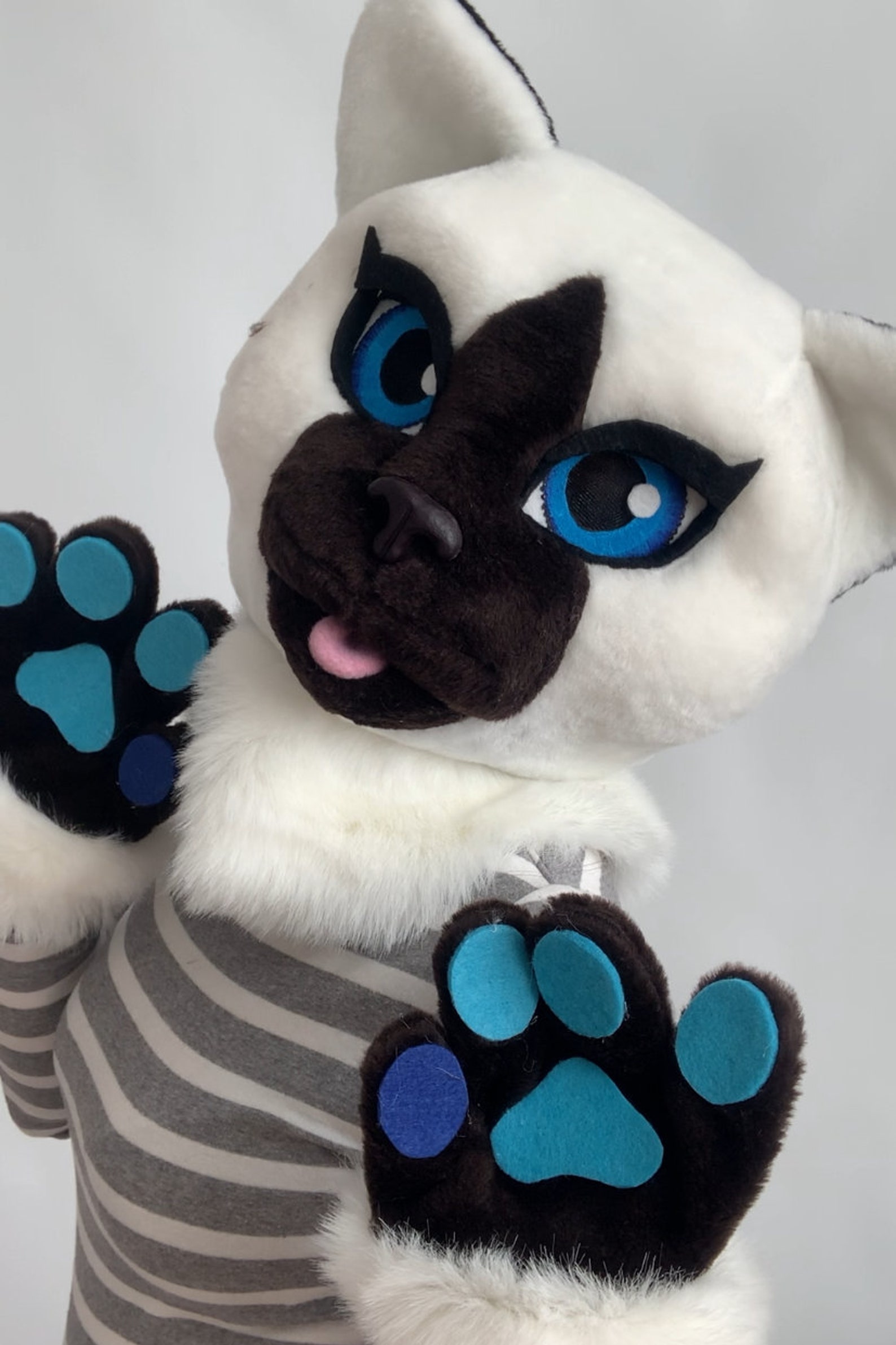 Seamese cat fursuit cat fursuit kids for girls fursuit | Etsy