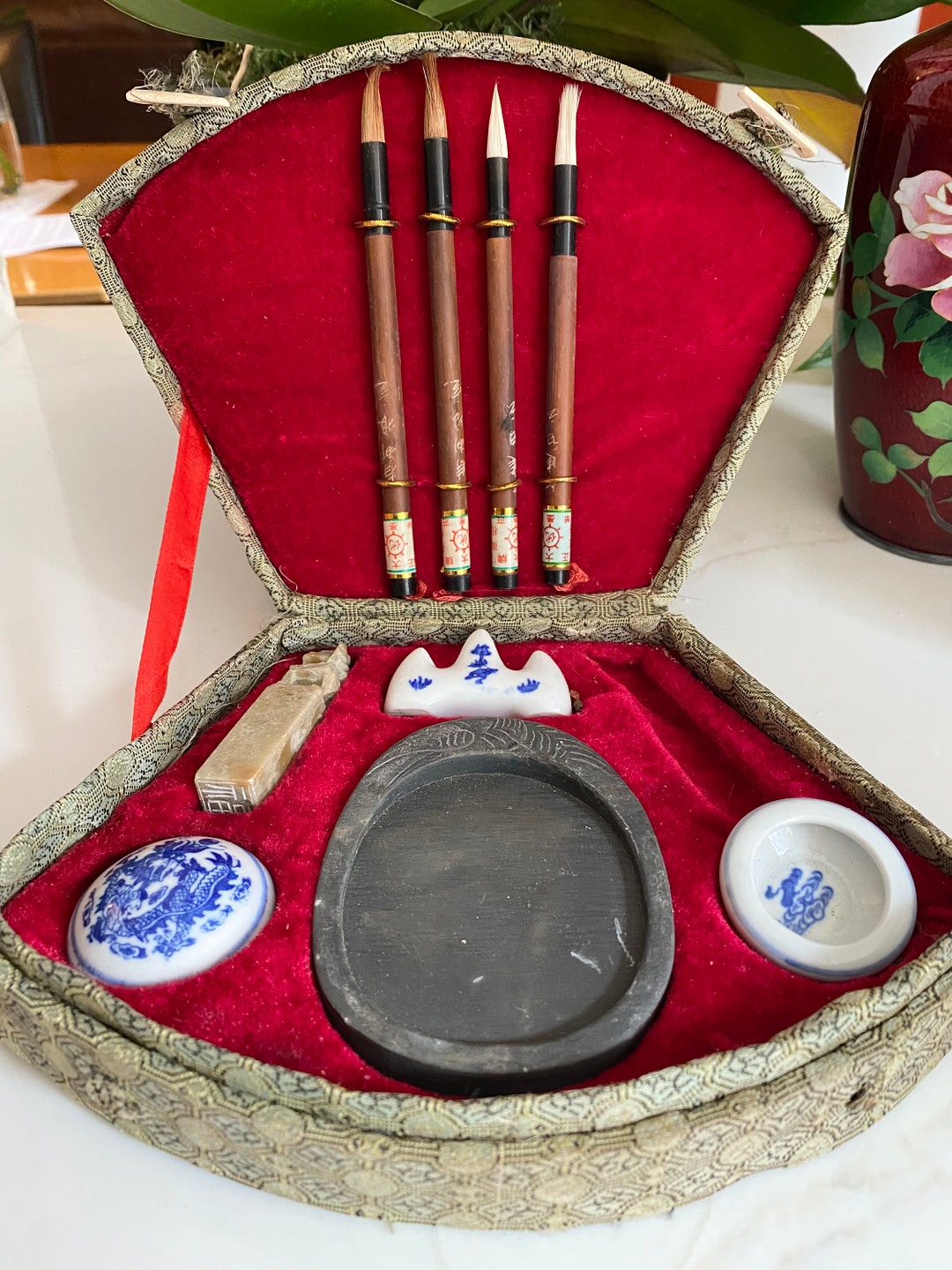 Chinese Calligraphy Set, Chinese Writing Set Etsy