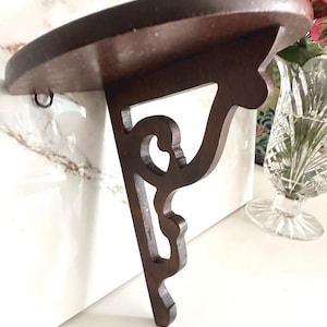 Carved Wood Shelf