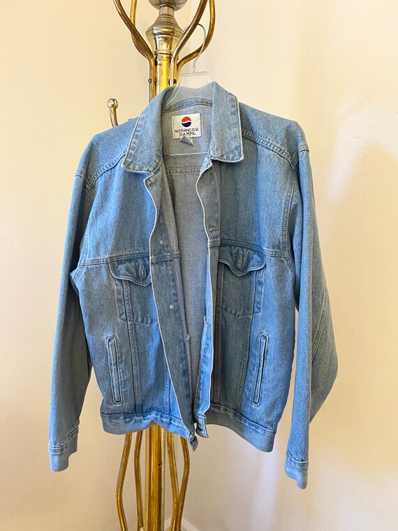 pepsi denim jacket