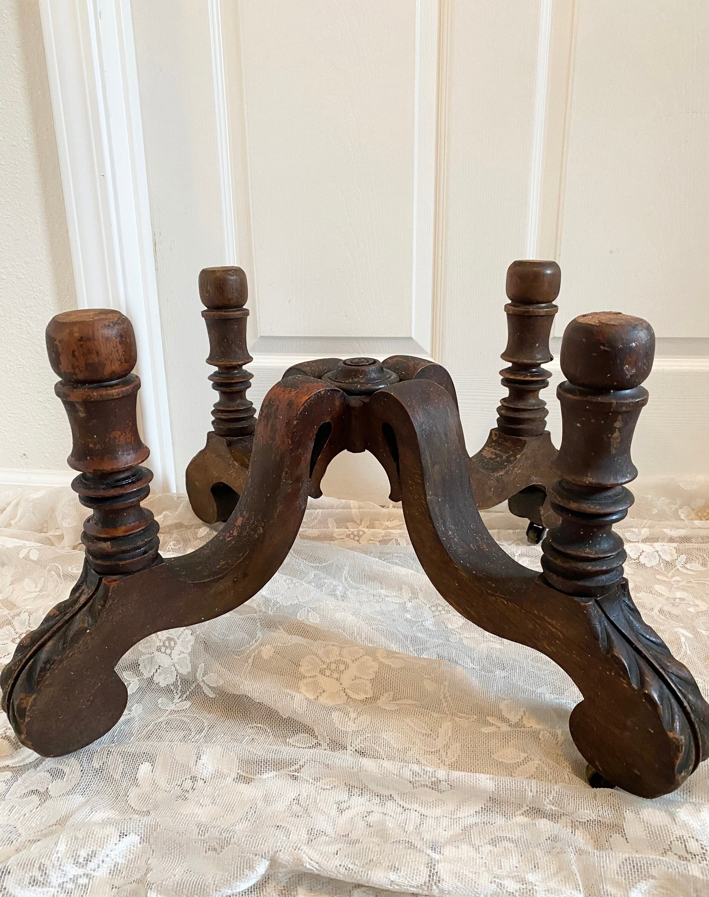 Antique coffee table legs deals