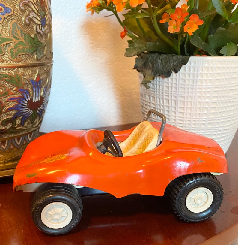 Voiture Miniature Tonka Dune Buggy 1970 - Réf. 52790 - Ancien Jouet En Métal - Occasion