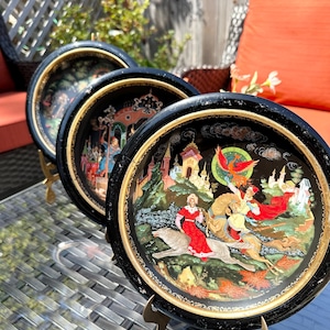 Russian Legends Plates, Bradford Exchange Tianex