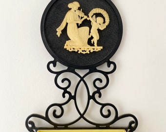 Cameo Wall Decor, Victorian Letter Holder