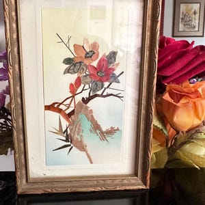 Framed Silk Art
