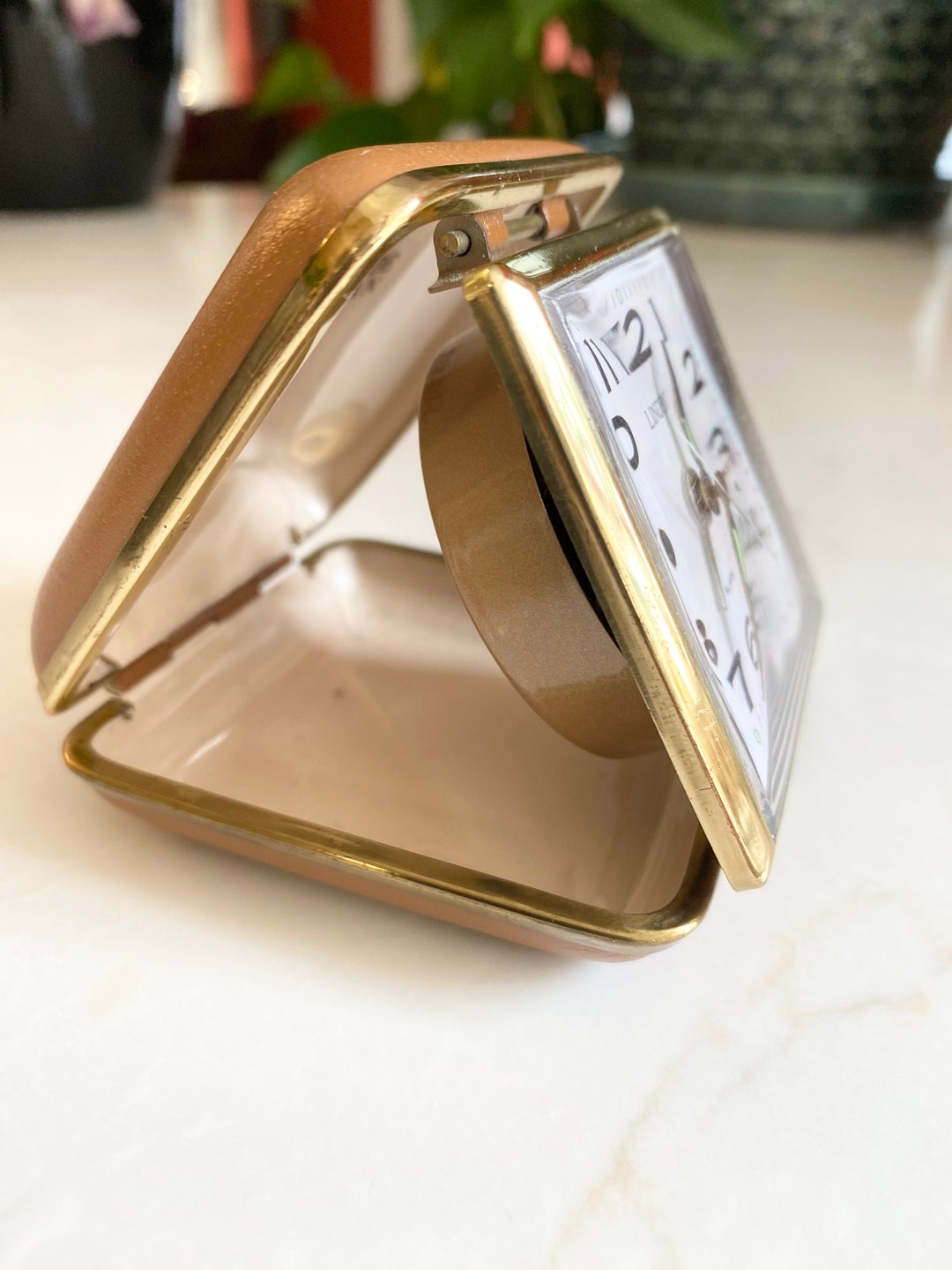 Linden Travel Clock, Portable Alarm Clock Etsy