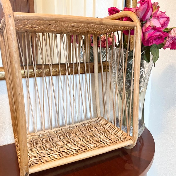 Wicker Wall Shelf Etsy
