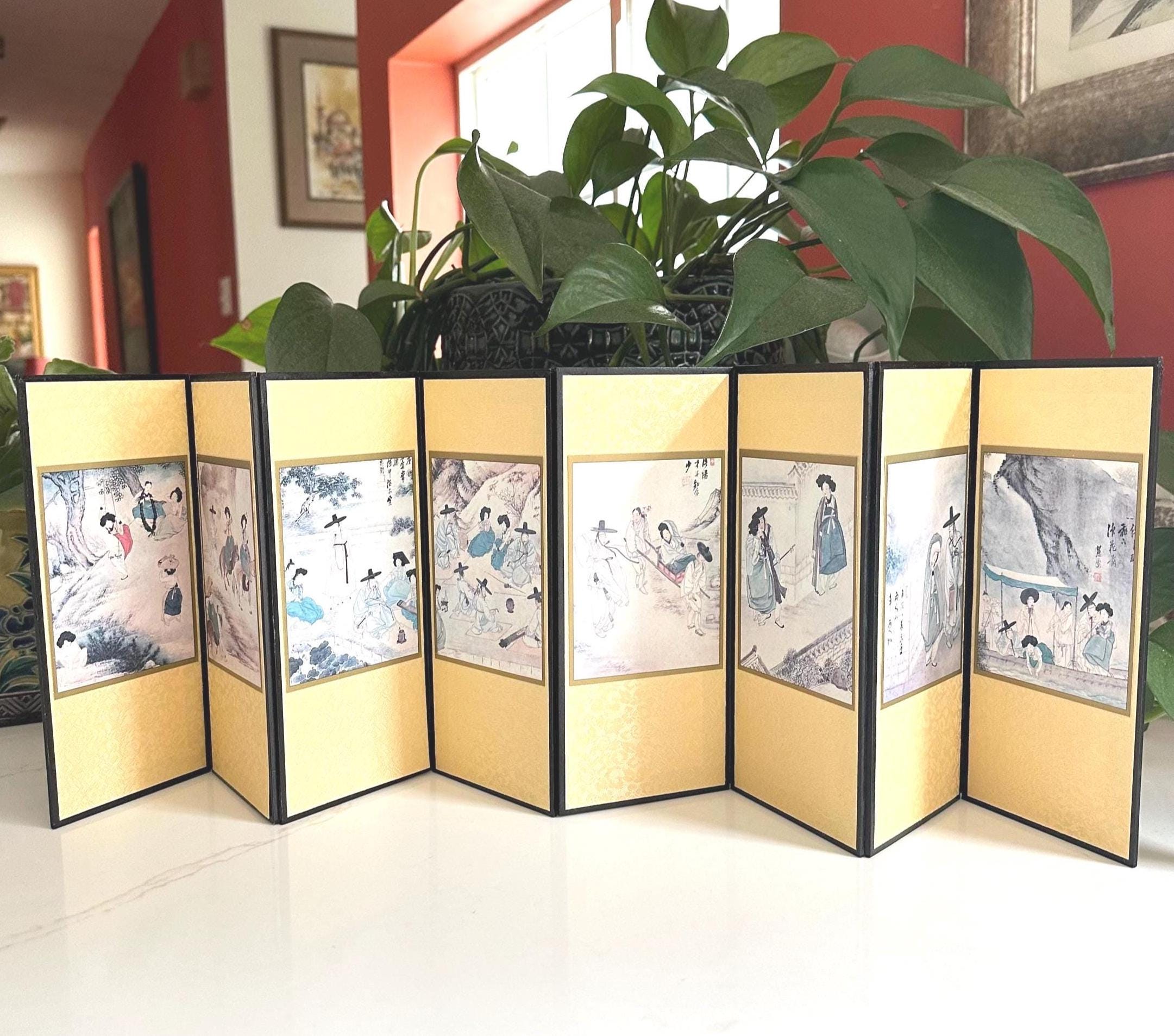 Korean Screen Panel Designs Korean Panel Screen Etsy UK
