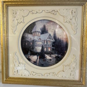 Victorian Cottage Print, Thomas Kinkade Art