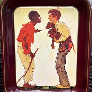 Norman rockwell dog - Etsy 日本
