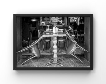 New Orleans Photography – Napoleon House Black and White Art Print