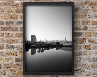 Chicago Photography, Chicago Photo Print, Chicago artwork, Fine Art Photography, Chicago Skyline View