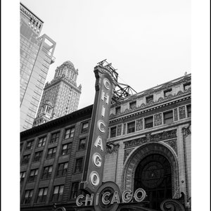 Chicago Photography, Chicago Photo Print, Chicago artwork, Fine Art Photography, Chicago Theater image 3