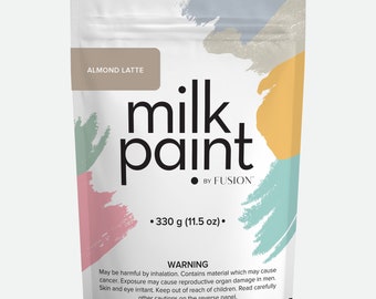 Milk Paint by Fusion - Almond Latte -  Ultra durable - No Brushstrokes - Zero VOC Eco Friendly