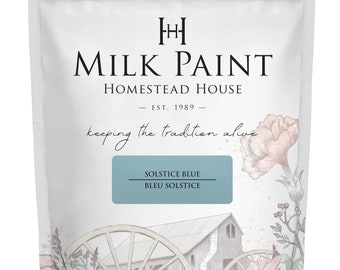 Homestead House Milk Paint - Solstice Blue - 50g and 330g
