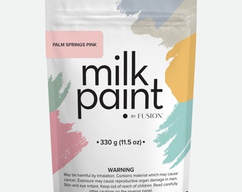 Milk Paint by Fusion - Palm Springs Pink -  Ultra durable - No Brushstrokes - Eco Friendly Furniture Paint