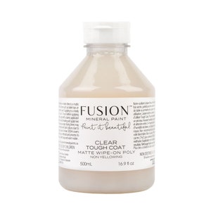 Tough Coat for Fusion Mineral Paint Eco Friendly MATTE 500mL