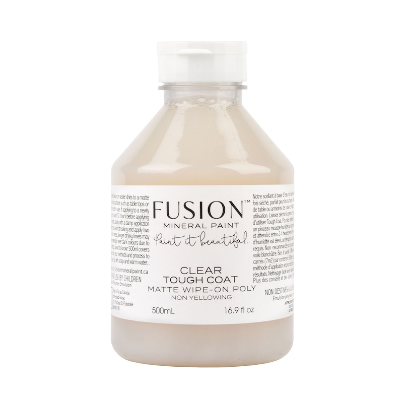 Tough Coat for Fusion Mineral Paint Eco Friendly MATTE 500mL