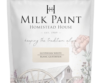 Homestead House Milk Paint - Gustavian White - 50g and 330g