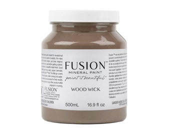 Fusion Mineral Paint, Eco Friendly Furniture Paint - Foundation to Finish All in One - 1 Pint / 1.25 fl oz- WOOD WICK