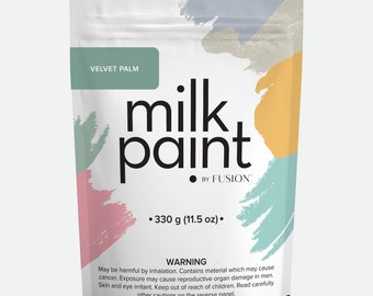 Milk Paint by Fusion - Velvet Palm -  Ultra durable - No Brushstrokes -  Eco Friendly Furniture Paint