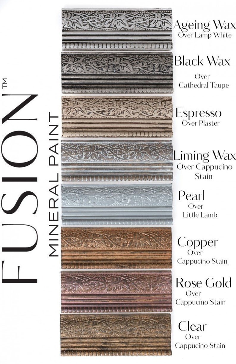 Fusion Mineral Paint Furniture Wax 8 Colors Made In Canada Fusion Mineral Paint Furniture Wax 8 Colors Made In Canada Image
