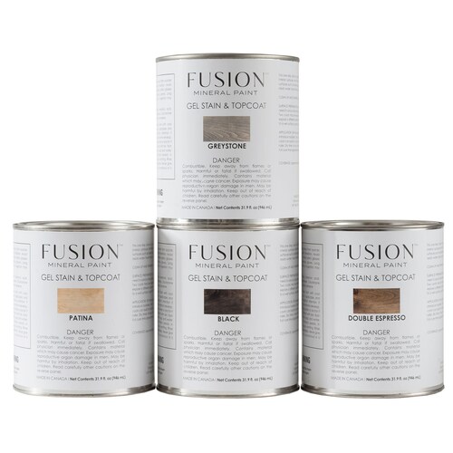 Fusion Mineral Paint Gel Stain & Topcoat 946 Ml 4 Colours Etsy