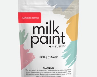 Milk Paint by Fusion - Hawaiian Hibiscus -  Ultra durable - No Brushstrokes -  Eco Friendly