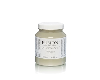 Fusion Mineral Paint, Eco Friendly Furniture Paint - Foundation to Finish All in One - 1 Pint/ 1.25 fl oz - BELLWOOD