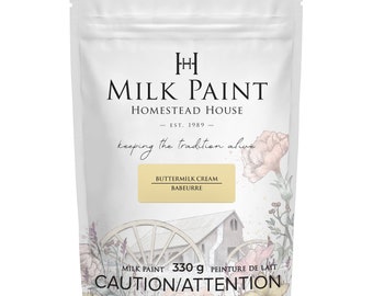 Homestead House Milk Paint - Buttermilk Cream - 50g and 330g