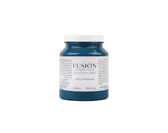 Fusion Mineral Paint, Eco Friendly Furniture Paint - Foundation to Finish All in One - 1 Pint/ 1.25 fl oz - WILLOWBANK
