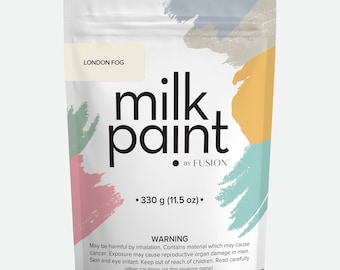 Milk Paint by Fusion - London Fog -  Ultra durable - No Brushstrokes - Eco Friendly
