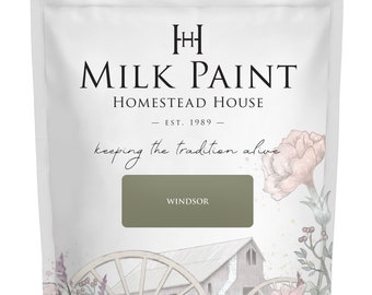 Homestead House Milk Paint - Windsor Green - 50g and 330g