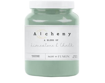 Farba wapienna i kredowa ALCHEMY firmy Fusion Mineral Paint – THYME – 120 ml i 500 ml