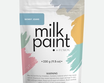 Milk Paint by Fusion - Skinny Jeans -  Ultra durable - No Brushstrokes - Eco Friendly Furniture Paint