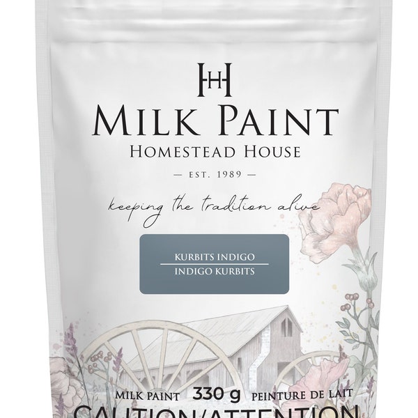 Homestead House Milk Paint - Kurbits Indigo- 50g and 330g