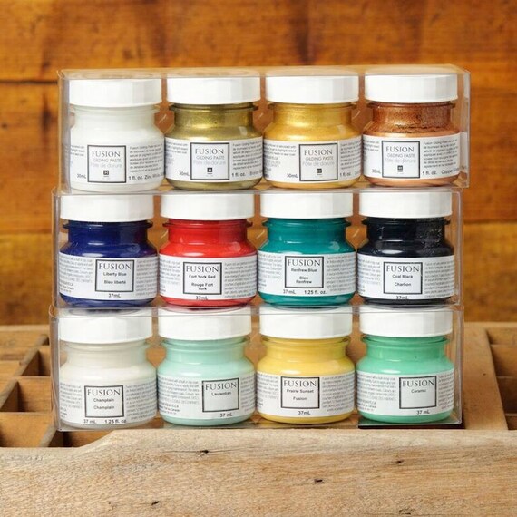 Pack of 4 Samples Fusion Mineral Paint No VOC and Eco Etsy
