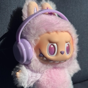 Mini Headphones for Labubu or Other Dolls