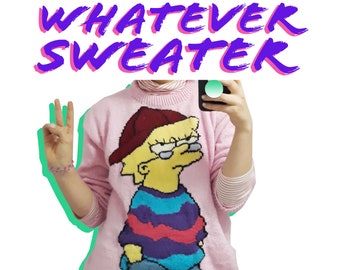 Lisa Simpson PDF Strickanleitung "