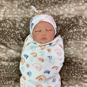 Baby blanket and hat set sales