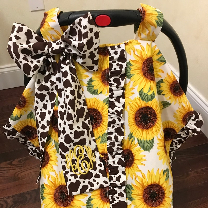 Colorful Cow Print Pet Car Seat Cover main image 1